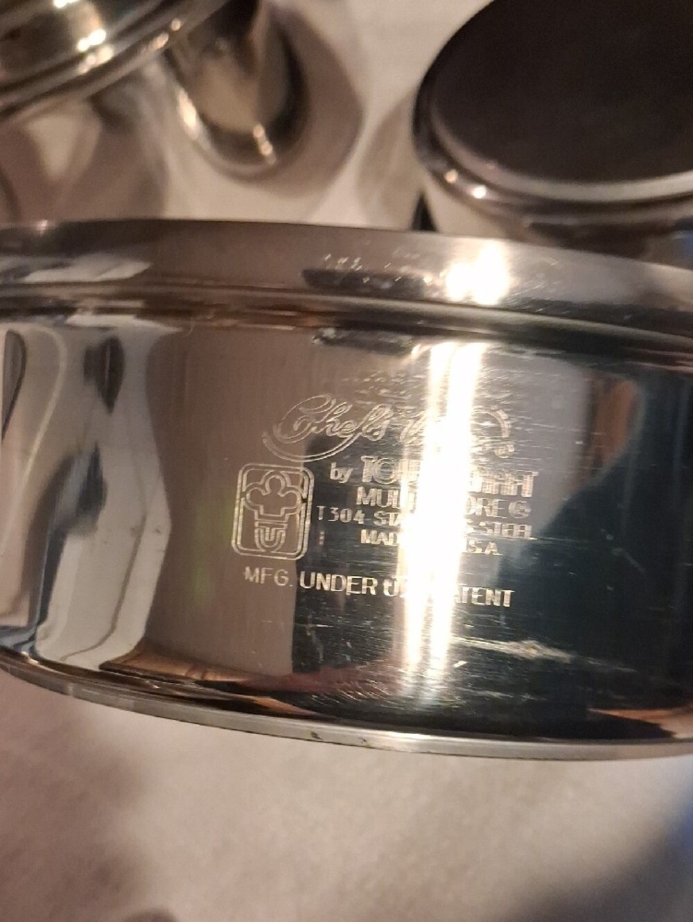 Towncraft Chef Ware T 3O4 MULTI- core Stainless Steel Cookware SET - Picture 12 of 14